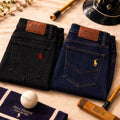 Pack of 2 Premium Denim Jeans (Black & Navy Blue)